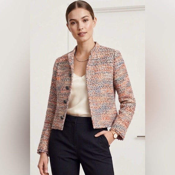 H&M Jackets & Blazers - H&M Cropped Tweed Jacket
